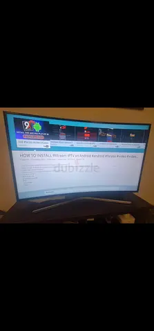 Curved LED Smart TV 49" - Good Working Condition