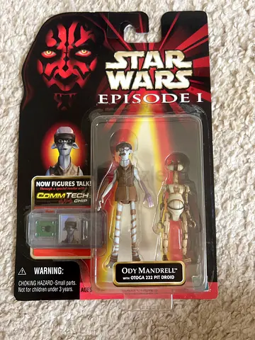 Star Wars - Ody Mandrell Figure 2001