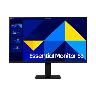 Samsung 24" LS24D300GAMXUE Essential Monitor S3 – Brand New