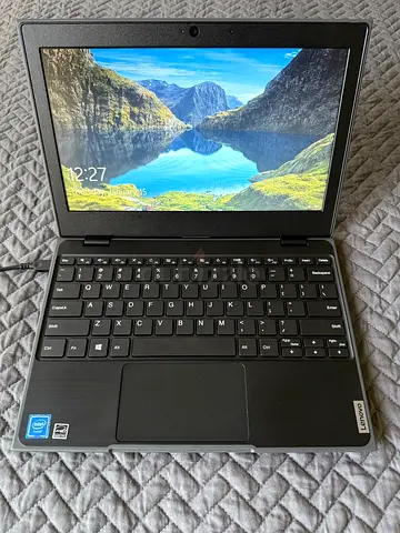 💻 Lenovo 100e Chromebook | 4GB RAM | FREE Wireless Mouse 🎁 | 6 Months Warranty ✅