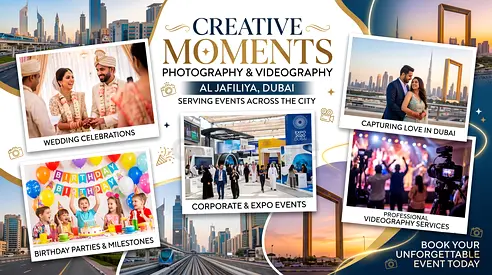 Al Jafiliya Creative Media Agency | Professional Photography & Video Production for Every Business