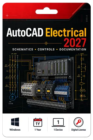 AutoCAD Electrical 2027 Digital License for Windows - 1 Year