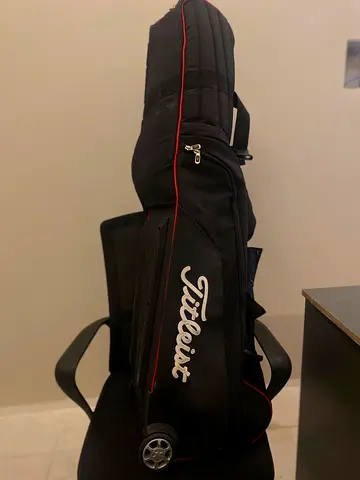 Golf Sticks | Titleist Travel Golf Bag with Wheels and Carry Bag