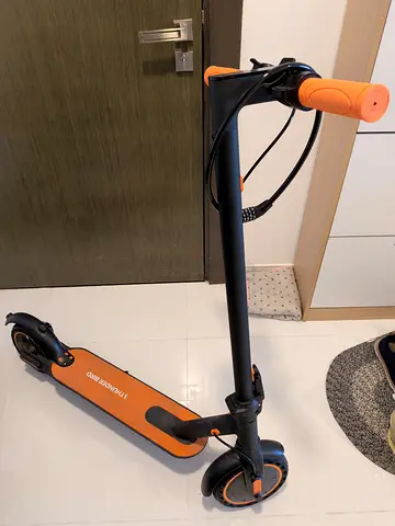 Orange & Black Electric Scooter - Good Working Condition