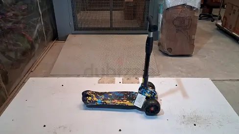 Kids 3-Wheel Foldable Scooter- Multicolor