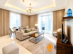 Burj Khalifa View | 2BR Hotel Apartment | The Address Fountain Views 1