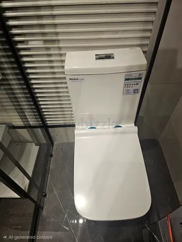 Brand new White Ceramic Dual-Flush Toilet (Comfort Height) - still in original packaging