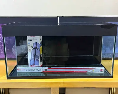 COMPLETE AQUARIUM SETUP FOR BEGINNERS!!!!!