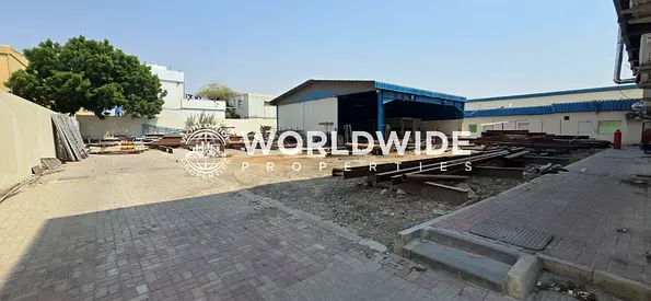 150 kW Electricity | 5 Labour Rooms | Office | 22,000 Sq. Ft. Industrial Yard with Covered Shed | M