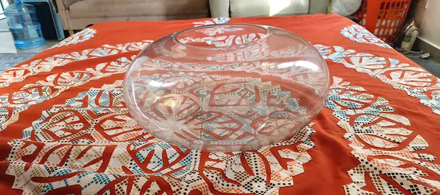 Glass bowl