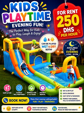 Inflatable bouncer for kids