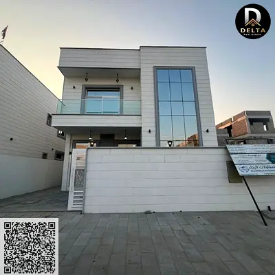Own a distinctive villa with modern designs and personalized finishes in the Al Zahia area of ​​Ajman, close to services, malls, and main roads, with