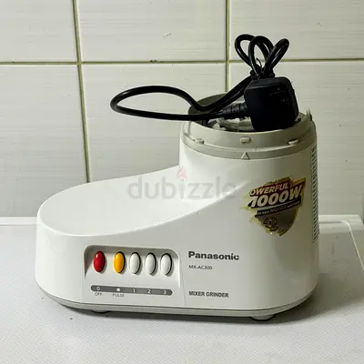 Panasonic MX-AC300 Mixer Grinder (1000W) - Used, Works Fine