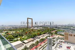 Elegant 2BR with Dubai Frame Views & Close to Metro | Ideal for Mid - Term, Monthly & Weekly Stays |