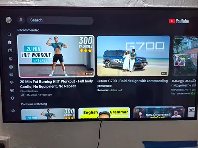 Super General 4K Ultra HD (UHD) Smart Cloud 55" LED TV - Good Condition & Wall Mount Bracket free