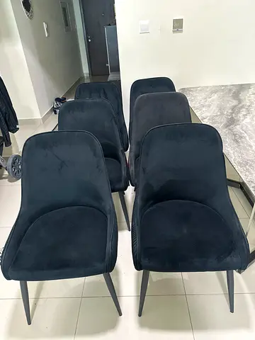 Velvet Dining chairs