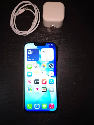 13 pro max 128Gb 1physical + Esim with charger Display msg condition 10/9 battery new installed