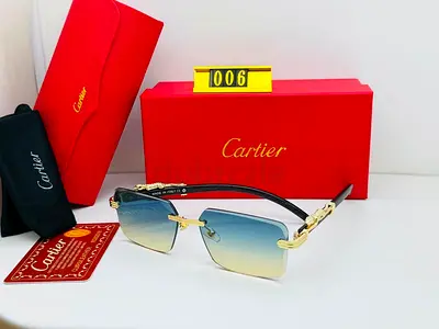 Cartier framless clean glasses with box