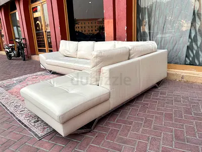 Expensive quality Rochee bobies L Shape Sofa Beige