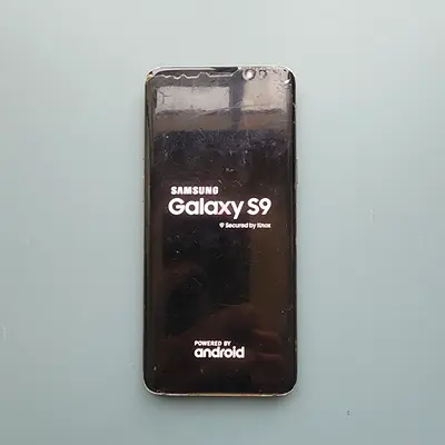 Samsung Galaxy S9 - Used, Powering On, Fair Condition