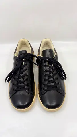 Isabel Marant Black Leather Sneakers - Size 36