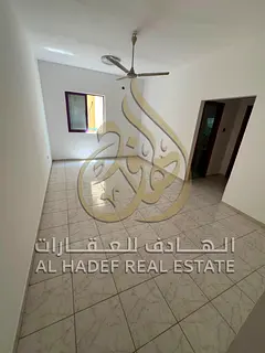 One bedroom and living room for rent in Al Butaina, next to Al Butaina Center, balcony with open vie