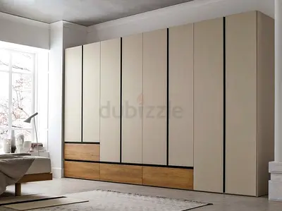 Modern Minimalist Large Built-in Style Wardrobe