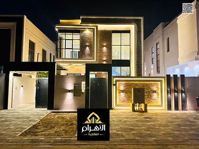 For Sale | Luxury villa with pool in Al Yasmin area – Ajman. Prime location, modern design and high-end finishes, ideal for family living and investme