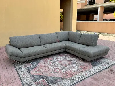 Natuzzi corner l Shape sofa