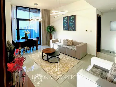 Ready to Move | Fully Furnished | 3 Balconies | High Floor | Sunset View
