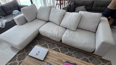 West Elm Newport feather 🪶 filled L Shape Sofa