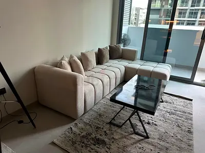 New model L shape sofa is we are selling in the best deal you can get from us