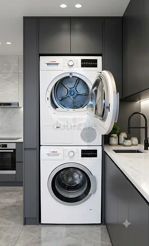 Bosch Series 6 Separate 9kg Washer & Dryer Set for Sale