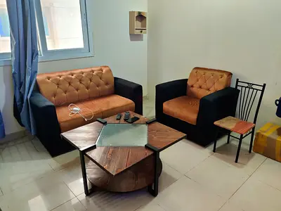 Urgent sale!!! Good quality sofa sets and tea table