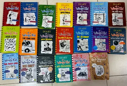 Diary of a Wimpy Kid Collection 19 Books Set