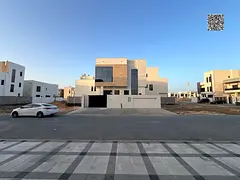 A luxurious villa in Al Bahia with a modern, elegant finish and ideal spaces, at a price that includ