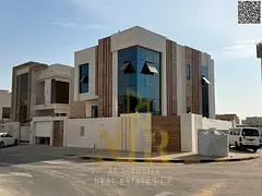 Villa for sale in Al Zahia, with a luxurious modern design that includes everything