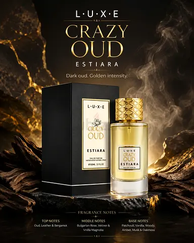 Crazy Oud Estiara Eau de Parfum - 100ml (Unopened)