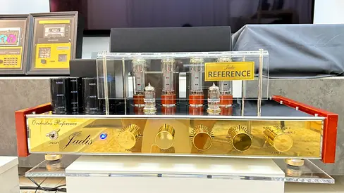 Jadis Orchestra Reference Tube Integrated Amplifier - Classic Gold & SS Mirror Finish 220V