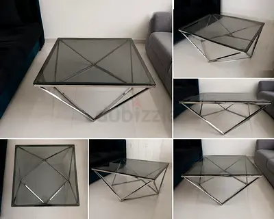 Pan ficus square coffee table