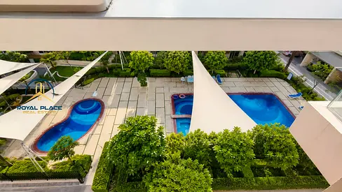 1BHK UNFURNISHED |POOL VIEW | KITCHEN APPLIANCE