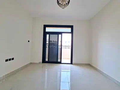 12 cheque payment brand new 1bhk with balcony outside aljada area sharjah