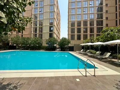 Brand new 1bhk with kitchen appliances pool view