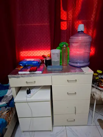 White Multi Drawer Storage Cabinet