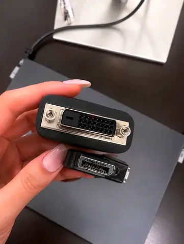 ACELL DisplayPort to DVI Adapter Converter -TESTED  like New