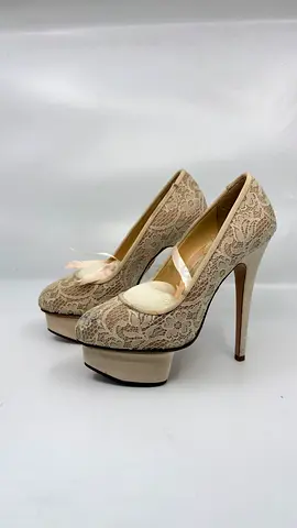 Charlotte Olympia Lace Shoes 36.5