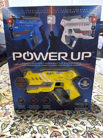 Power Up Electronic Laser Battle Gun Set - New in Box