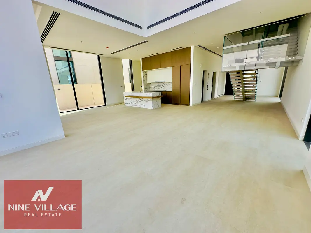 Modern 4BR Villa | Nad Al Sheba Gardens 4 | Double‑Height Living