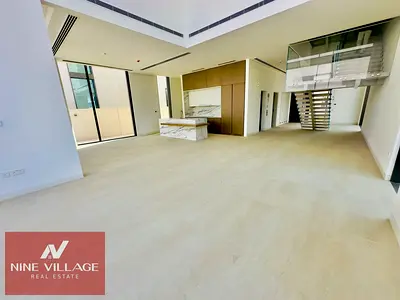 فيلا حديثة من 4 غرف نوم | حدائق ند الشبا 4 | معيشة مزدوجة الارتفاع