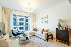Upgraded Interiors | Near Burj Khalifa | 1BHK